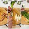 辛ラーメンで作る!野菜たっぷり即席プデチゲの工程1