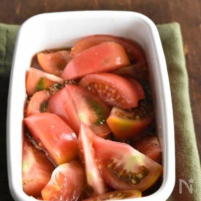 外れトマトが劇的に美味しくなる♪やみつきトマトレシピ