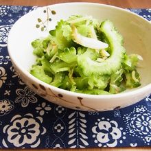 ゴーヤーの香味胡麻酢和え