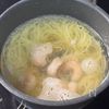【エビの明太マヨスパゲティサラダ】ワインに合う♡デリ風サラダの工程1