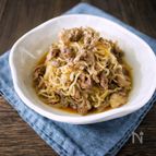 ごはんが止まらない！牛肉としらたきのしぐれ煮【作り置き】