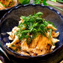 【さっぱりダイエットレシピ!!】鶏胸肉の梅肉ポン酢