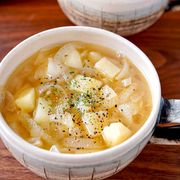 【じゃがオニオンスープ】ボクのお気に入り♡親子でほっこり！
