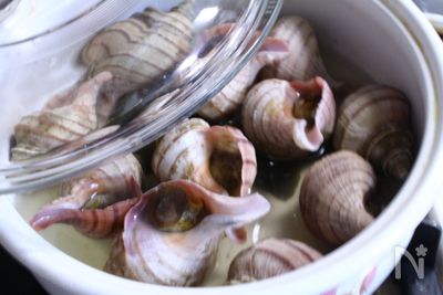 つぶ貝の酒蒸し By がまざわ たかこ レシピサイト Nadia ナディア プロの料理家のおいしいレシピ