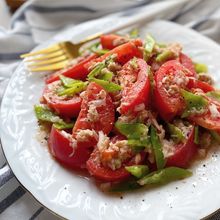 トマトとツナのシャキシャキ野菜マリネ