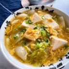 とろんと白菜のやさしい味わい
豆腐と白菜のふわたま和風あん
