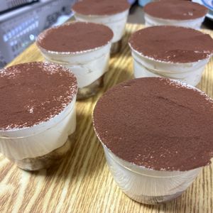 ひちの作ってみた!投稿(カフェオレ好きさんのための【大人のカフェオレティラミス】)