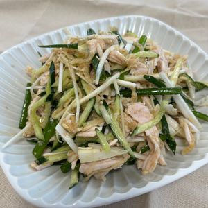 MYHRの作ってみた!投稿(切干大根と葱の塩サラダ)