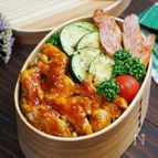 お弁当定番の仲間入り♪すぐできチキンチャップ弁当