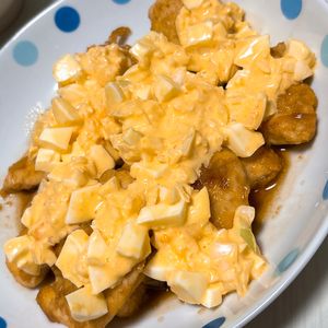 ぷりんの作ってみた!投稿(【揚げずにチキン南蛮】愛されおかず♡)