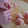 チーズがあと引く♡ささみの照り焼きの工程1