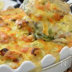 豆乳で作る和風グラタン