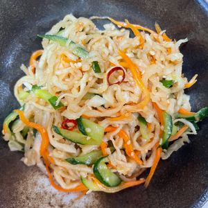 天ちゃんの作ってみた!投稿(簡単常備菜！食物繊維たっぷり♪切り干し大根の中華サラダ)