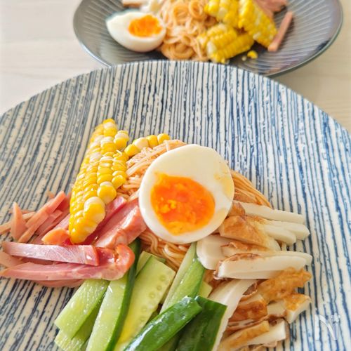 【素麺でじゃじゃ麺】韓国料理のじゃじゃ麺を素麺で手軽に♪