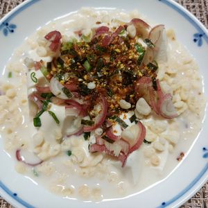 よっこの作ってみた!投稿(超速！超簡単！かけるだけde絶品「おだしやっこ」)
