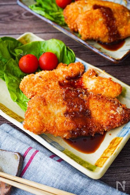 ささみのパン粉焼き