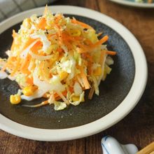 【給食黄金比率】白菜ほおばりサラダ