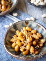 おつまみおやつにパクパク美味しい♪じゃこバター豆・節分料理