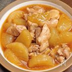 【鶏大根のとろとろ煮】ご飯おかわり！あったかほっこりおかず♡