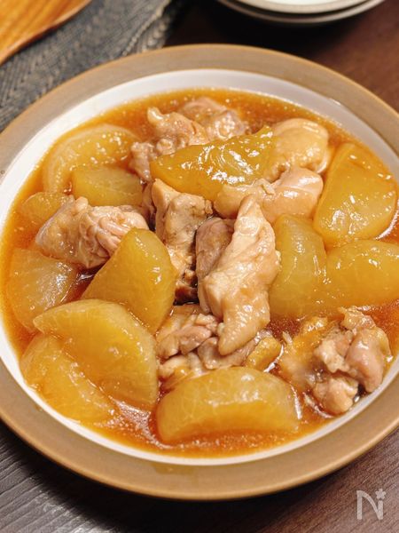【鶏大根のとろとろ煮】ご飯おかわり！あったかほっこりおかず♡