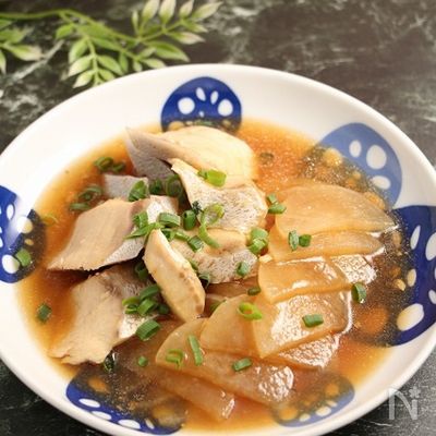 レンジで簡単!4分ぶり大根*ぶりしゃぶ風