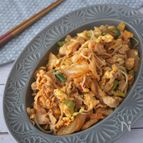 免疫力アップ！豚キムチと豆もやし炒め