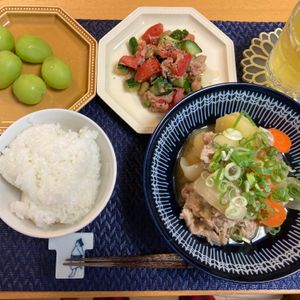 たぁプーの作ってみた!投稿(栄養満点!混ぜるだけ♪【きゅうりとトマトとお豆のツナサラダ】)