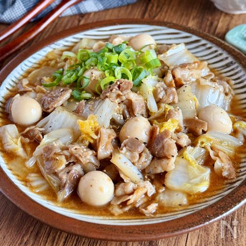 材料3つ＆10分！【白菜と豚のとろみ炒め】
