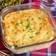 容器1つで簡単♪火を使わず作れる「ふわふわ豆腐グラタン」
