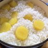 シンプル　さつまいもご飯の工程4
