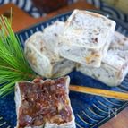 簡単！100均の粒あんで『きざみ栗入りきんつば』