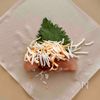 巻いて焼くだけ♩ささみの大葉チーズ春巻きの工程2