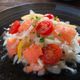 白菜の芯を美味しく活用!【サーモンマリネサラダ】