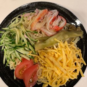 ぐ〜たら子の作ってみた!投稿(簡単！【米粉の錦糸卵】見栄えもバッチリ☆トッピングに！)