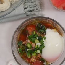 冷やしトマトカレー素麺
