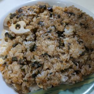 たかし（娘2人）の作ってみた!投稿(【蓮根と大葉チーズライスピザ】もちっと香ばし!カリッとチーズ)