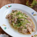 豚こま切れ肉のねぎ塩炒め【作り置き】