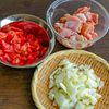 メキシコ風鶏肉の生トマト煮・チリパウダーでメキシコ風!の工程1