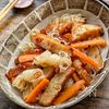 【野菜天としらたきのやさしい煮物】煮込み5分♡