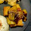 ちーさんの作ってみた!投稿(【とろとろ茄子が最高】鶏もも肉と厚揚げのオイスター生姜焼き)