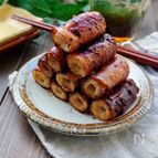 お弁当におつまみに♪ちくわのベーコン巻き
