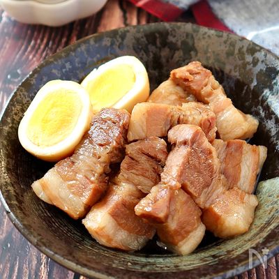 ほぼ放置で完成！こってり柔らか豚の角煮