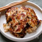 混ぜて焼くだけ！鶏むね梅しそコロコロ焼き