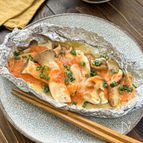 【バッチリうまい!きのこと明太子チーズのホイル焼き】時短♪