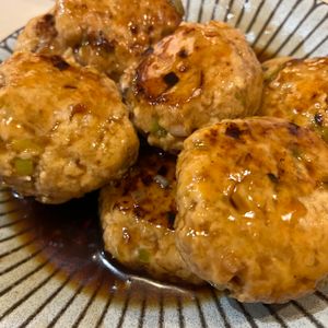 まめたの作ってみた!投稿(シャキふわ♪豆腐蓮根の鶏つくね)