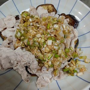 鶏皮坊主の作ってみた!投稿(【なすの豚しゃぶ香味だれ】暑い日にはこれ！)