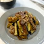 茄子と豚バラの味噌炒め【ご飯がすすむ夏野菜おかず】