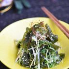 水菜とわかめのおかかナムル【作り置き】