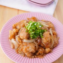 鶏のマーマレード焼き