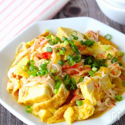 【ふわ玉絹揚げ】全てがふわふわ♪レンチンだけ超簡単!